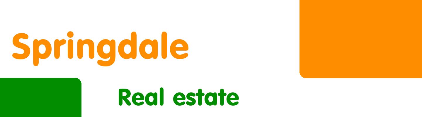 Best real estate in Springdale - Rating & Reviews